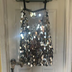 Milly disco mirror sequins dress